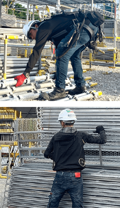 足場工事の仕事について